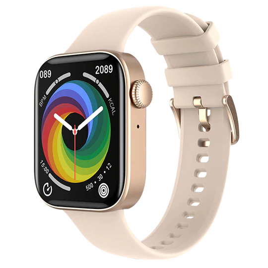 Fire Boltt Ring 2 Smartwatch Rose Gold Color Image 